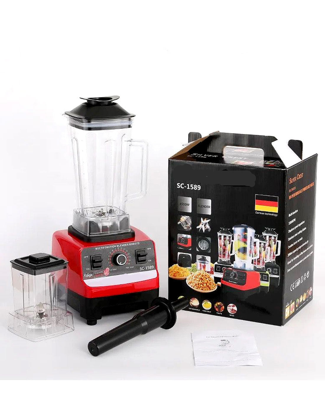 🔥 Silver Crest SC-1589 Heavy Duty Blender & Grinder 🔥